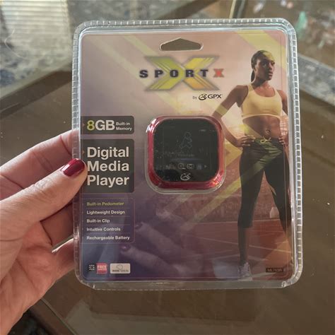 NEW Sportx GPX 8GB Digital Media Player - Factory Sealed