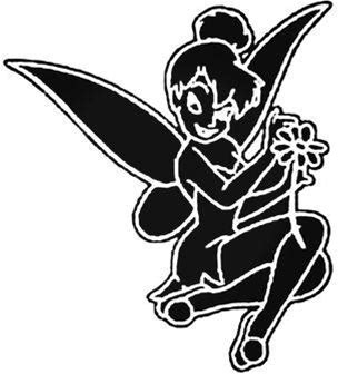 Tinkerbell Setting 3 Vinyl Decal Sticker