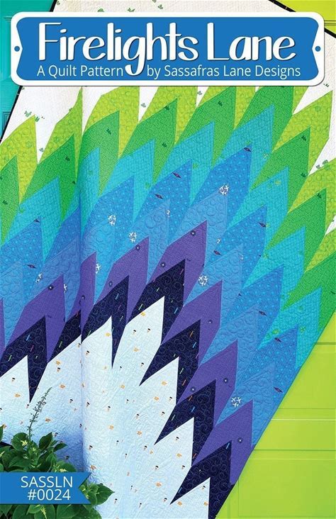 Firelights Lane Quilt Quilting Pattern By Sassafras Lane Designs BRAND NEW, Please See Description And Pictures For More Information!