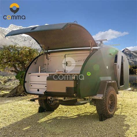 OTR Aluminum Camper Trailer Auto Camper House On Wheels Camper Conversion Kit