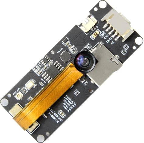 TTGO T-Camera Plus ESP32 CAM Development Board 8MB SPRAM Camera Module OV2640 1.3 Inch OLED Display Front Rear Camera