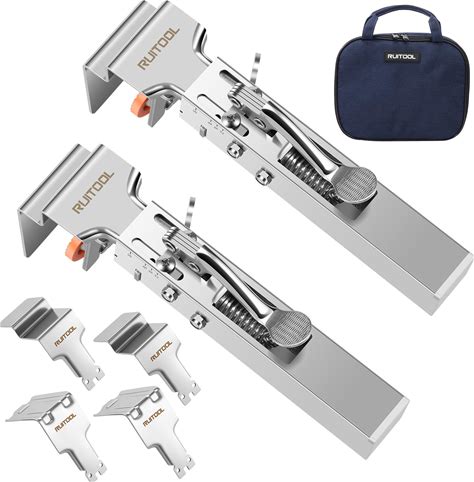 Drawer Front Installation Clamps, Adjustable Drawer Fixing Clamp, Stainless Steel Drawer Front Installation Clips, Quick Drawer Fixing Clip For