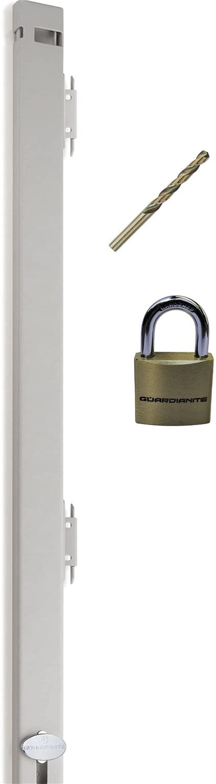 File Cabinet Locking Bar. Fits 4 Drawer File Cabinets. Includes Padlock And C. Guardianite. Beige. Other Locks. 798762795790.