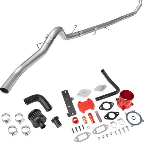 EGR/CCV/DPF Delete 2015 Ram 3500 6.7L Cummins Diesel Delete Kit 5 Inch Turbo Back Exhaust