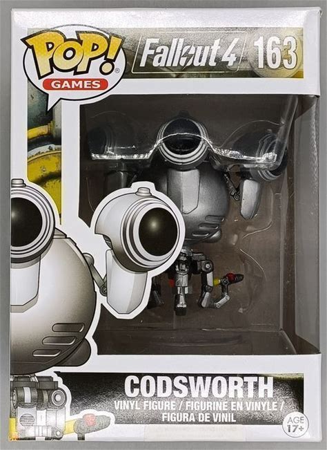 163 Codsworth - Fallout 4 - Damaged Box Funko POP + Protector