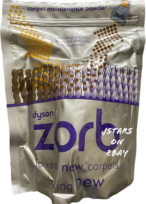DYSON ZORB VACUUM CLEANER CARPET MAINTENANCE POWDER 26.5 Oz 750G BAG EXP 2025