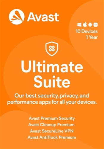 Avast Ultimate Suite (1 Year, 10 Device) [Download]