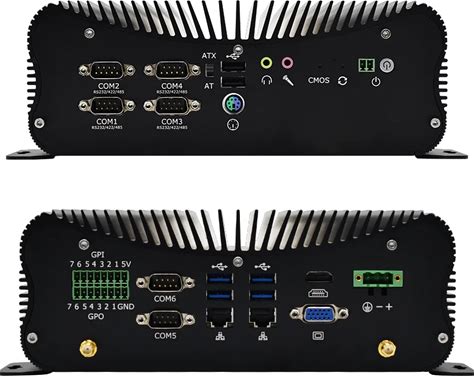 Hot Sale Industrial Control Centre Computer In-Tel 7th 8th 10th 12th 13th CPU DDR5 Dual Lan Rich Com Embedded Pc For CNC Media