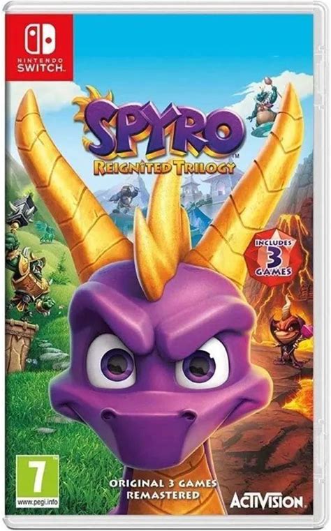 Nintendo Switch Spyro Reignited Trilogy Multicolor PAL