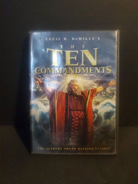 THE TEN Commandments NEW DVD. Dvds & Blu-Ray Discs. 0032429258328.