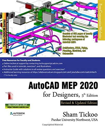 Autocad MEP 2020 For Designers, 5th Edition