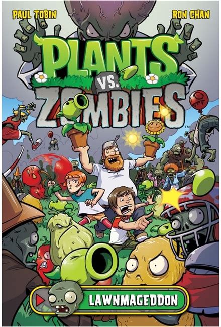 Plants Vs. Zombies Volume 1: Lawnmageddon - By Paul Tobin (Hardcover)