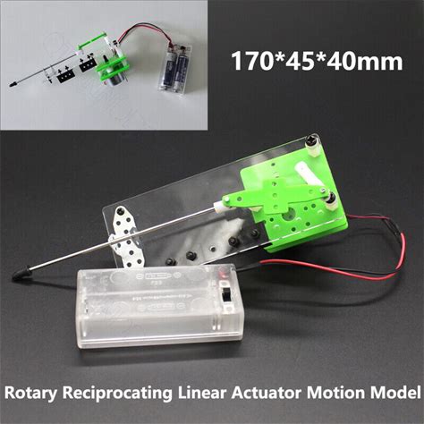 Rotary Reciprocating Linear Actuator Motion Model For Motor Drive Toy Model DIY. Linear Actuators.