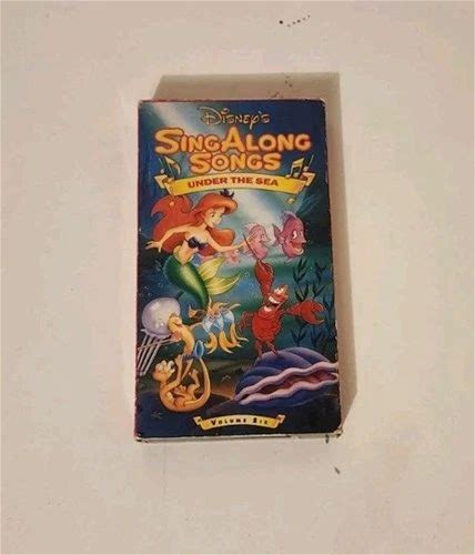 Disneys Sing Along Songs Vol. 6 - Under The Sea (VHS, 1990)