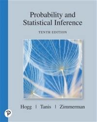 Ebook - Probability And Statistical Inference 10th Edition By Robert V. Hogg (PDF Instant Download)