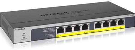 Netgear 8-Port Gigabit Ethernet Poe+ Unmanaged Switch (Gs108pp)