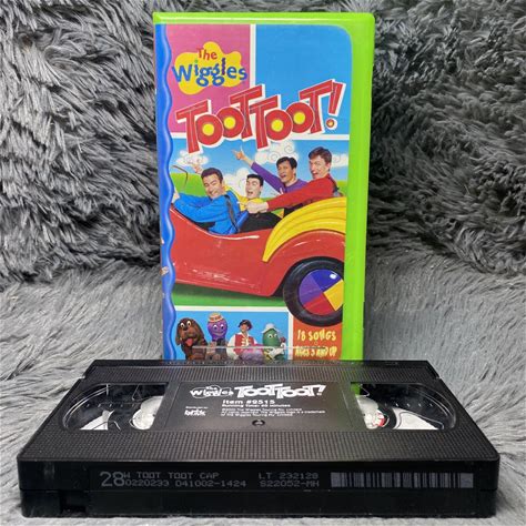 Wiggles, The: Toot Toot VHS 2001 Lyrick Studios Classic Cartoon Movie Film