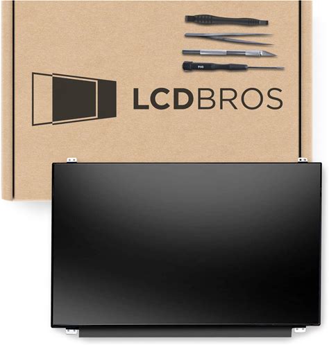 Lcdbros Screen Replacement For Dell P/N 8CFJ3 DP/N 08CFJ3 HD 1366X768 Glossy LCD LED Display With Tools