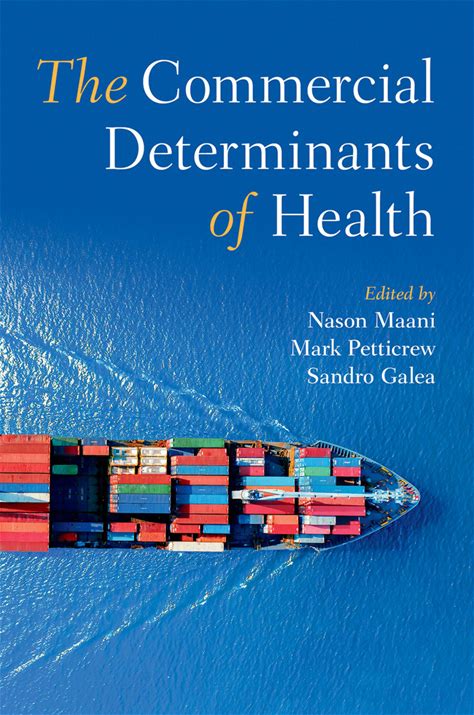 The Commercial Determinants Of Health (Ebook Rental)