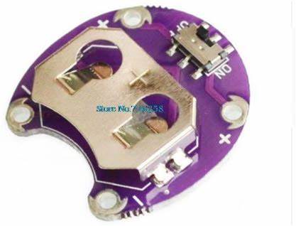 Atmega32u4 ATMEGA328P Lilypad 328 For Arduino DIY Kit Micro USB Attiny85 Lilytiny Main Board Buzzer WS2812 RGB CR2032 TEMT6000 (CR2032)