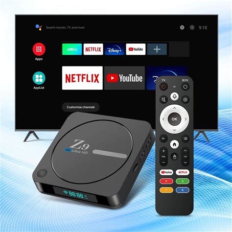 Android TV RK3528 Android 13.0 8K 2.4G /5G Dual-Band Wifi Apk Wholesale Price Dual Wifi Z9 Smart OTT Android Box