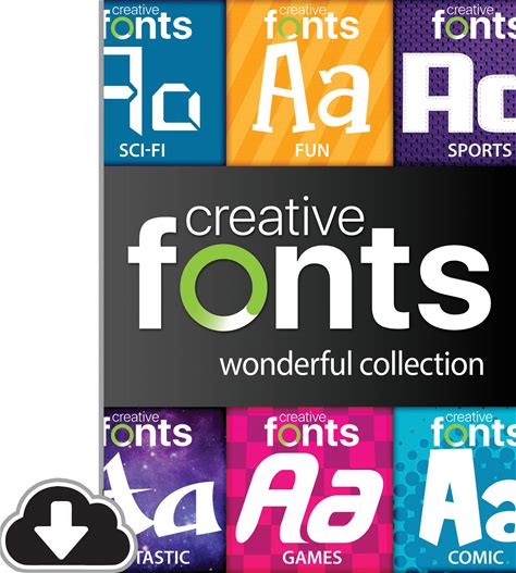 Creative Fonts Wonderful Collection [PC Download]
