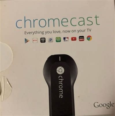 Google Chrome Cast 1st Generation Digital Hd Media Streamer - Complete