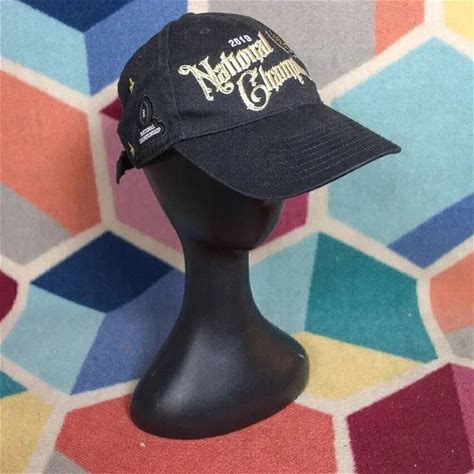 Nike Accessories | Lsu Tigers Nike College Football Playoff 2019 National Champions Locker Room Adj | Color: Black/Gold | Size: Os