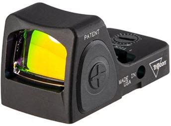 Trijicon Rmrcc Adjustable Led Reflex Sight - Rmrcc 6.5 Moa Red Dot Sight, Black