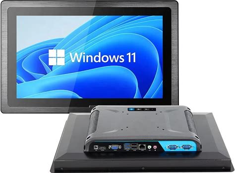 Industri Pc Control All-In-One Machine Capacitive Touch Screen Embedded PLC Configuration Resistive Touch Computer