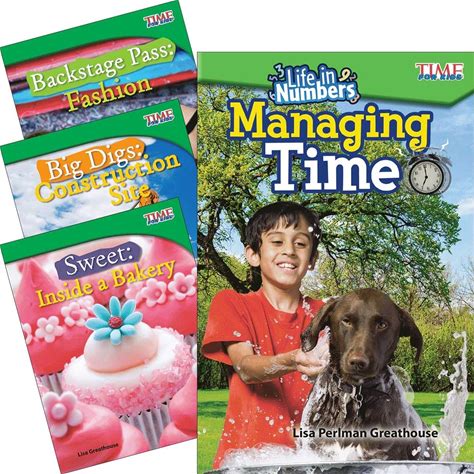 TIME FOR KIDS Math Grade 3: 4-Book Set