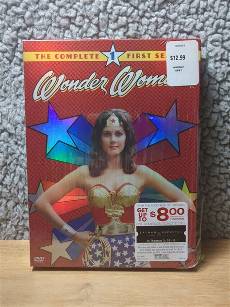 Wonder Woman Lynda Carter Complete 1st First Season One DVD TV Show. Warner Home Video. Dvds & Blu-Ray Discs. 0883929536351.