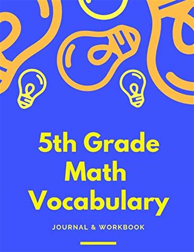 5th Grade Math Vocabulary Journal & Workbook