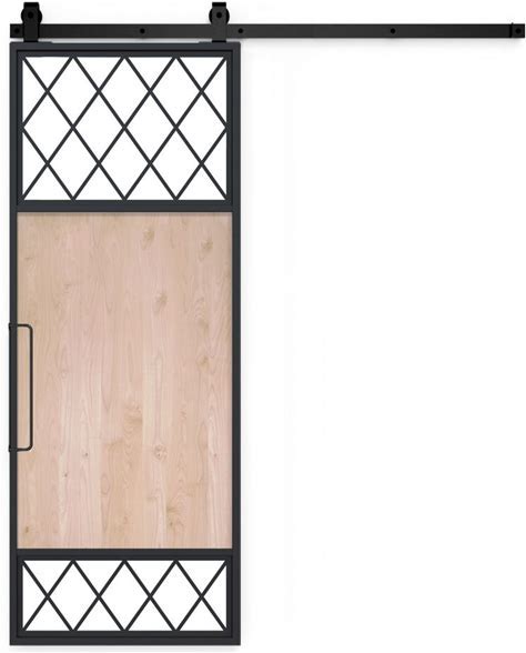 Rustica Tiller Shed Barn Door, USA Made - Customize Now