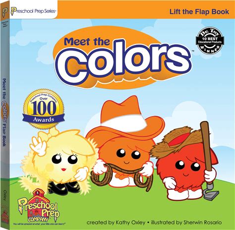 Preschool Prep Company Meet The Colors Lift The Flap Book