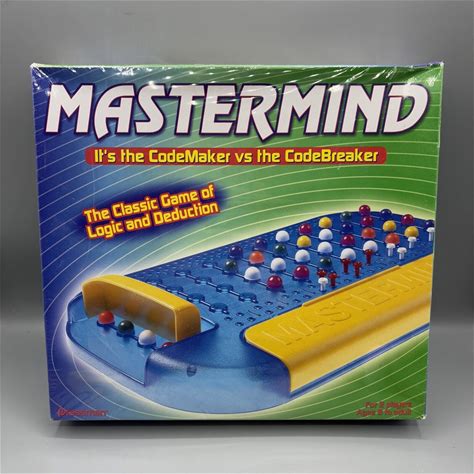 Mastermind Codebreaker Vs Code Maker Game Pressman 2 Player Sealed 2004