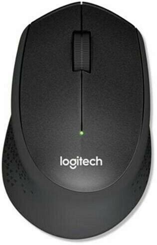 Logitech M330 Silent Plus 1000 DPI Wireless Mouse - Black (910-004905)