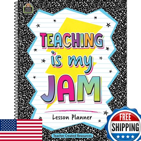 Teacher Created Resources Brights 4Ever Lesson Planner Tcr3928