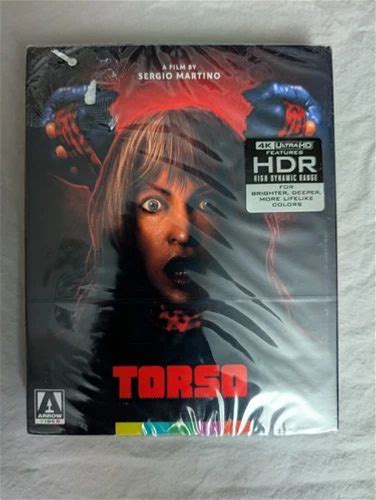 TORSO - Sergio Martino Film - 4K HDR Special Edition Blu-Ray - Horror - NEW