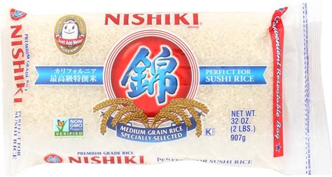 Nishiki Sushi Rice 32 Oz Each (2 Items Per Order)