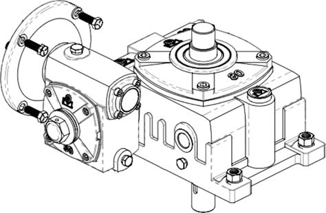All-O-Matic GBX-325 Gearbox Assembly