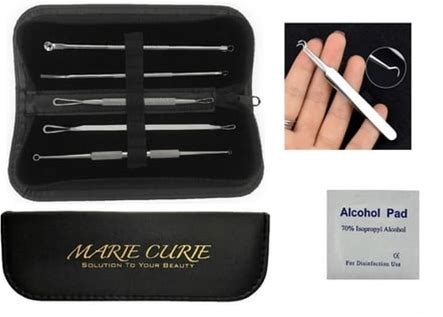 Blackhead Remover Pimple Comedone Extractor Tool Best Acne Removal Kit - Treatment For Blemish, Whitehead Popping, Zit Removing For Risk Free Nose Fac