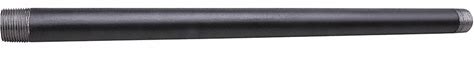 Pipe: Black Steel, 1 1/4 in Nominal Pipe Size, 10 ft Lg, Threaded On Both Ends, Schedule 40, Welded Model: 586-1200