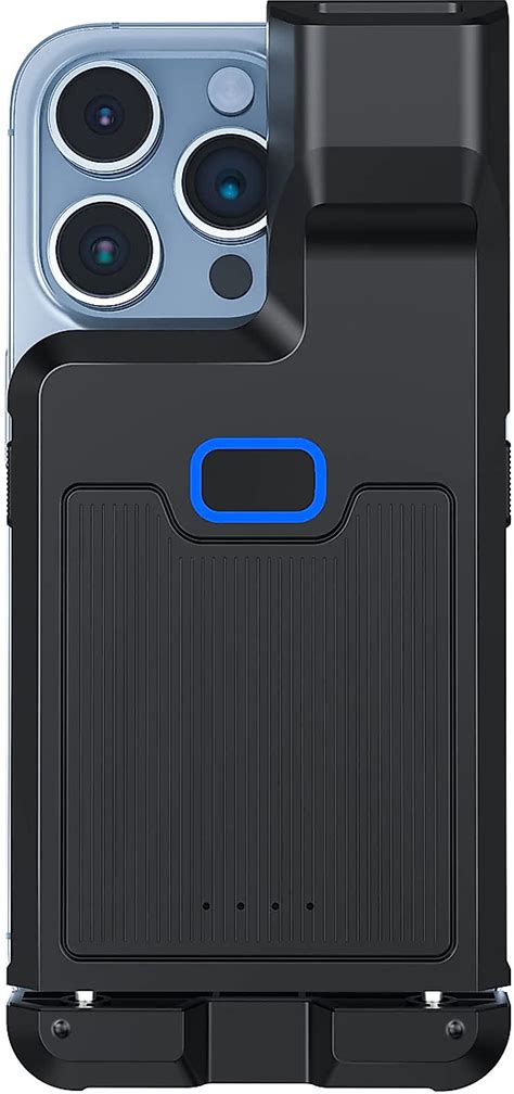 Alacrity QR Code Scanner Bluetooth Android Barcode Scanner, Wireless Adjustable Back Clip Phone Bar Code Scanner With 3000Mah Rechargeable Battery Ompatible With Android, Ios, iPad,iphone