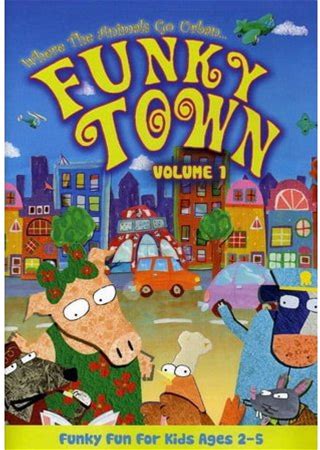 Where The Animals Go Urban: Funky Town, Vol. 1 (Dvd), Porchlight Home Ent, Animation