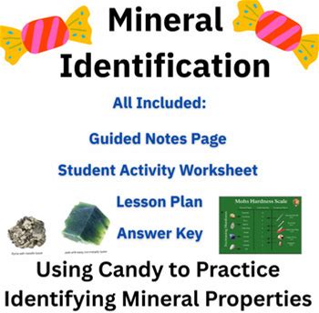 Mineral Identification Activity- Properties Of Minerals Intro
