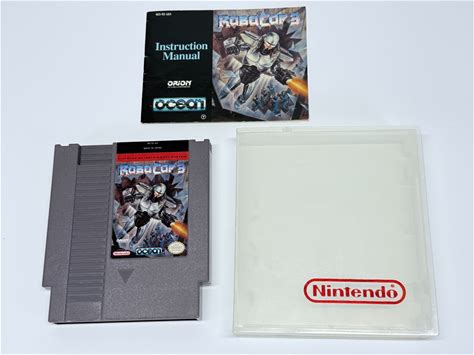 Robocop 3 W/Booklet (Nintendo NES) Authentic & Tested