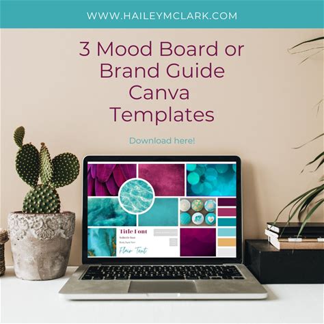 Mood Board / Brand Guide Canva Template