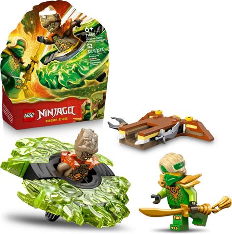 LEGO NINJAGO Lloyd Vs. Earth Monster Spinner 71850 52 Pc