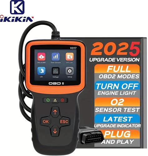 Obdii V317 12V Code Reader Auto Diagnostic Scanner For Cars Reads Codes And Tools